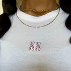 XX Chromosome Embroidered Baby Tee