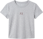 XX Chromosome Embroidered Baby Tee