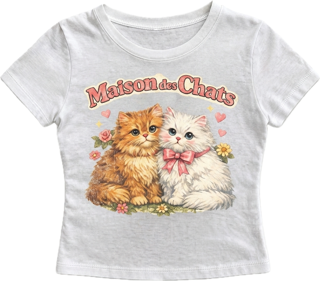 Maison des Chats Baby Tee