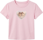 Cherub Print Baby Tee
