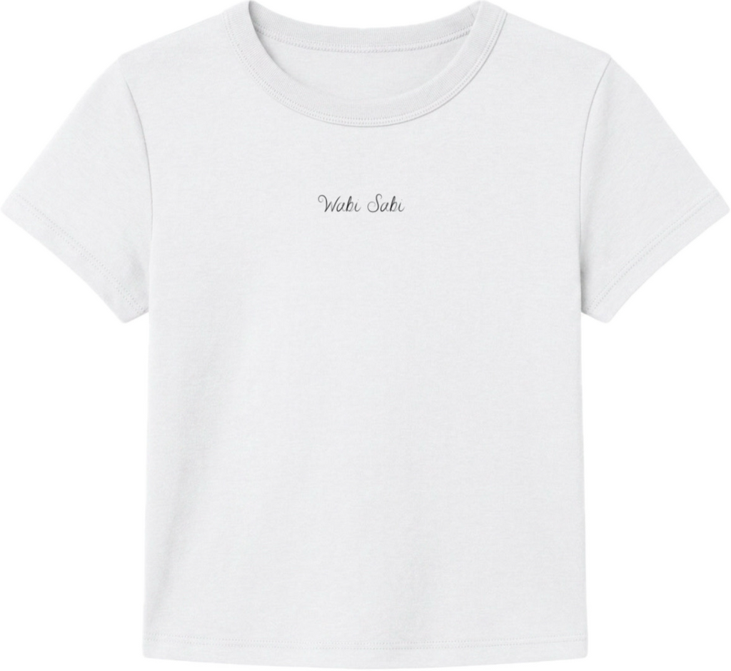 Wabi Sabi Embroidered Baby Tee
