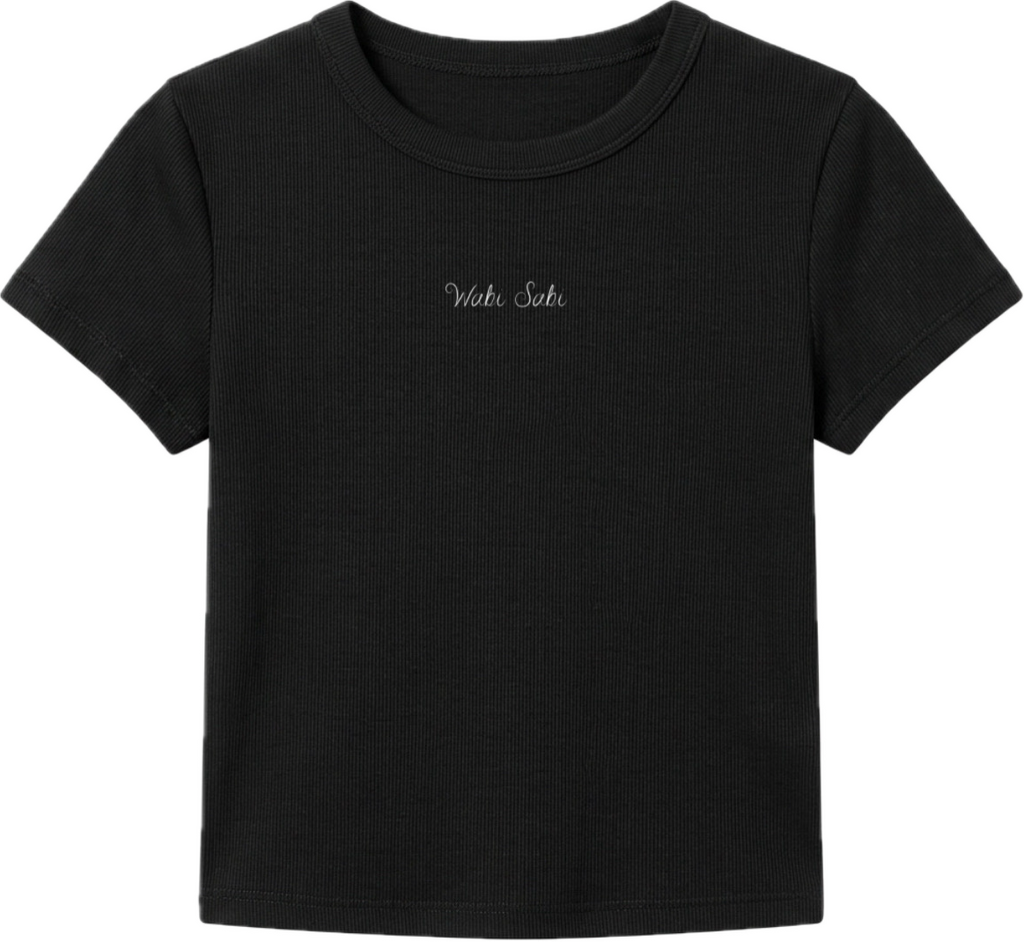 Wabi Sabi Embroidered Baby Tee