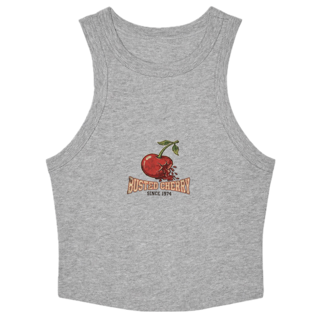 Busted Cherry Racer Tank