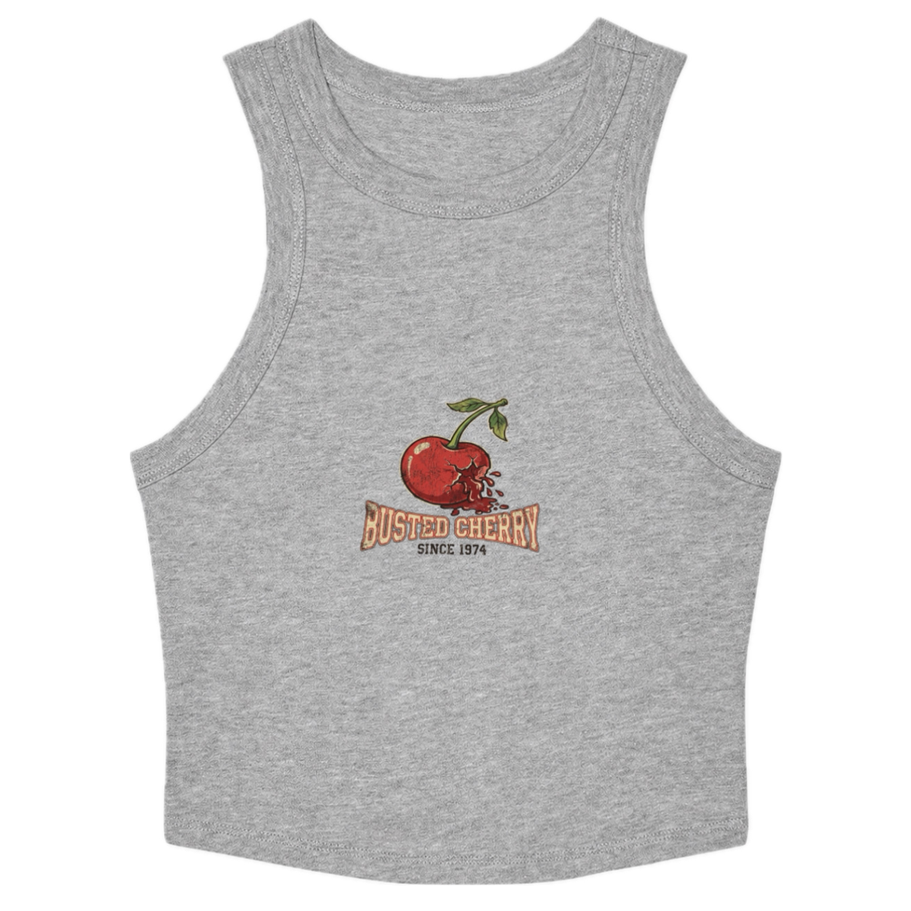 Busted Cherry Racer Tank